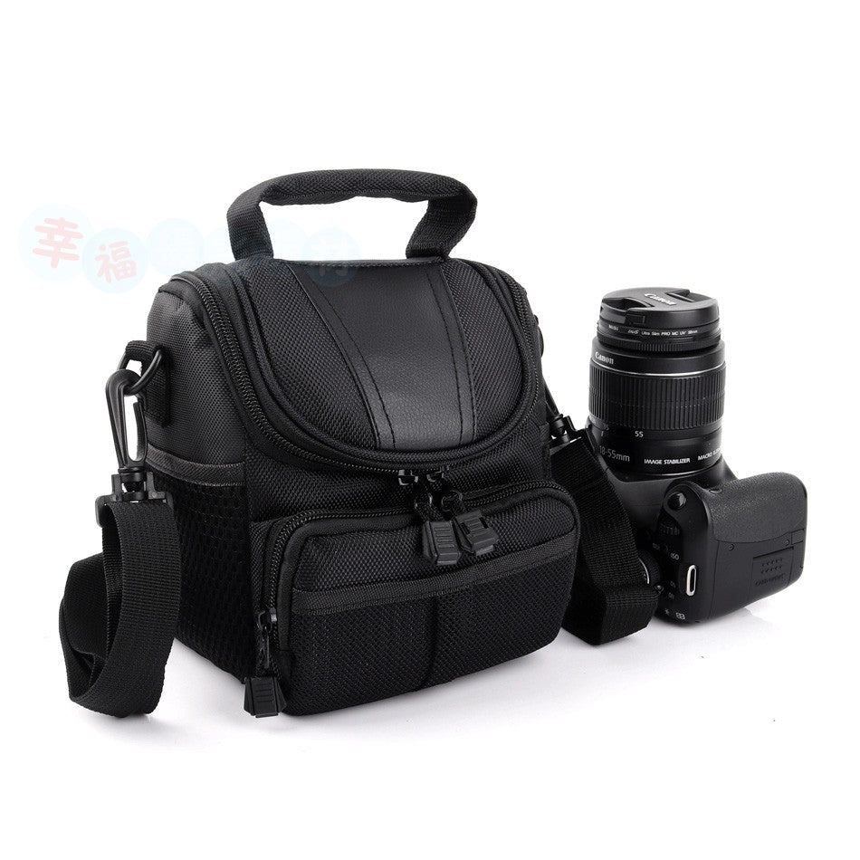 Compact Mirrorless & SLR Protective Shoulder Bag — Water-Resistant Photography Messenger — Portable Camera Case for Sony, Canon, Nikon, Fuji with Lens Storage