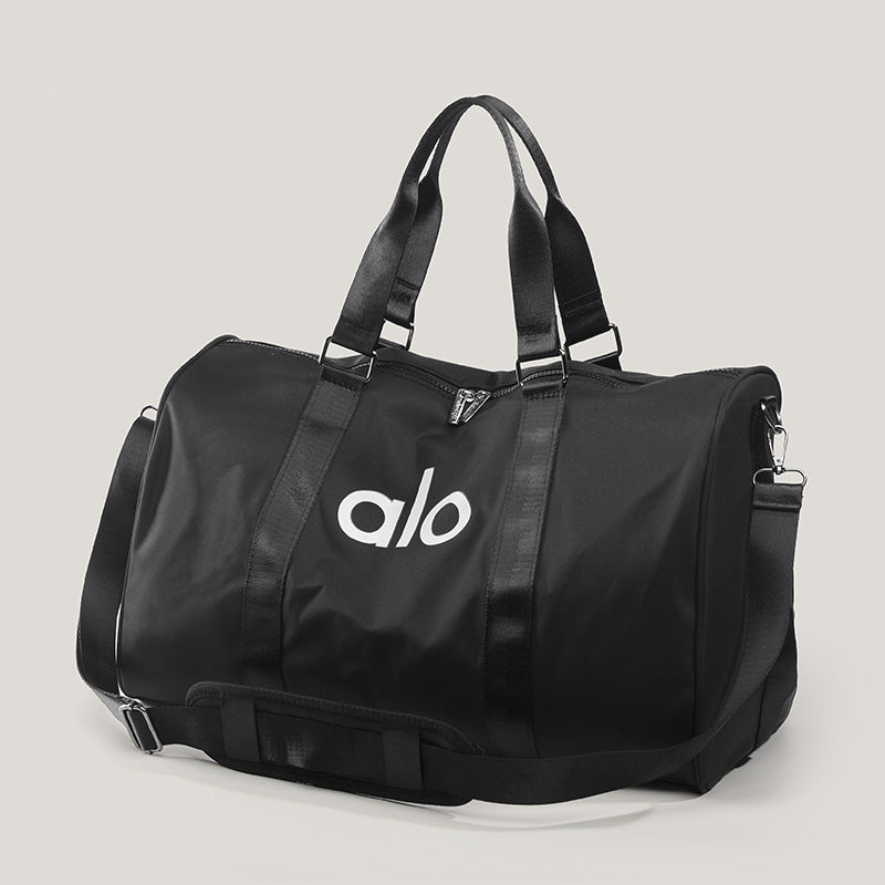Water-Resistant Sports Duffel Bag with Shoe Compartment - Large Capacity Travel Tote and Weekend Carry-On for Gym, Yoga, and Training