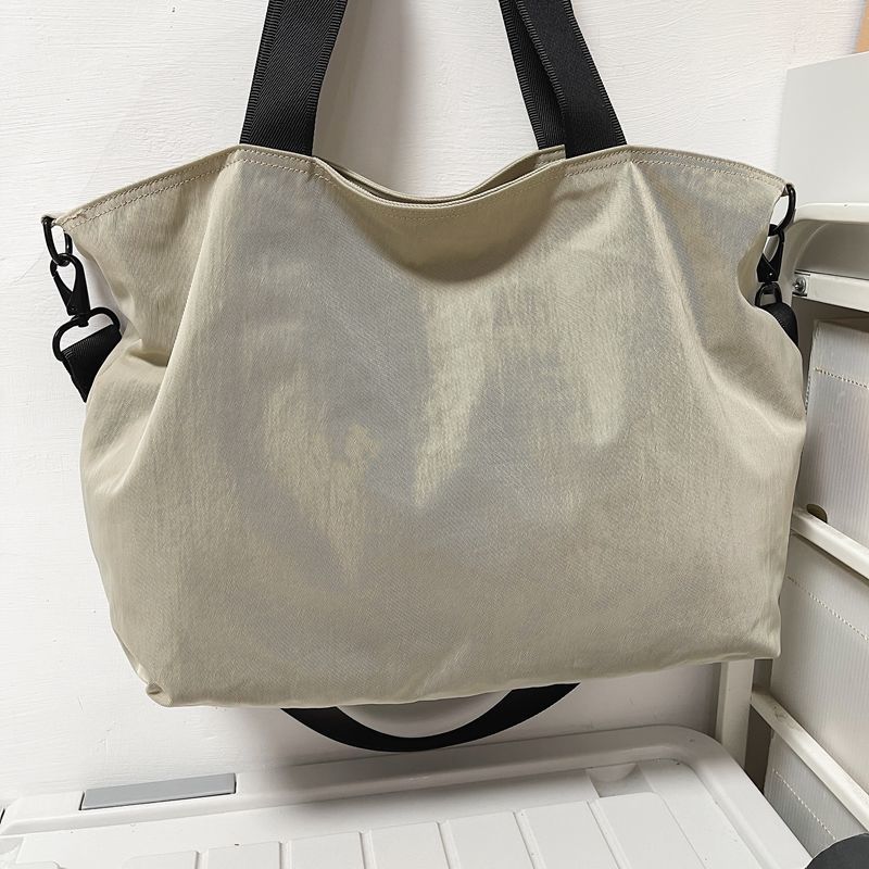 Water-Resistant Nylon Messenger Bag - 15.6-inch Laptop Shoulder Bag for Gym, Business, and Short Travel