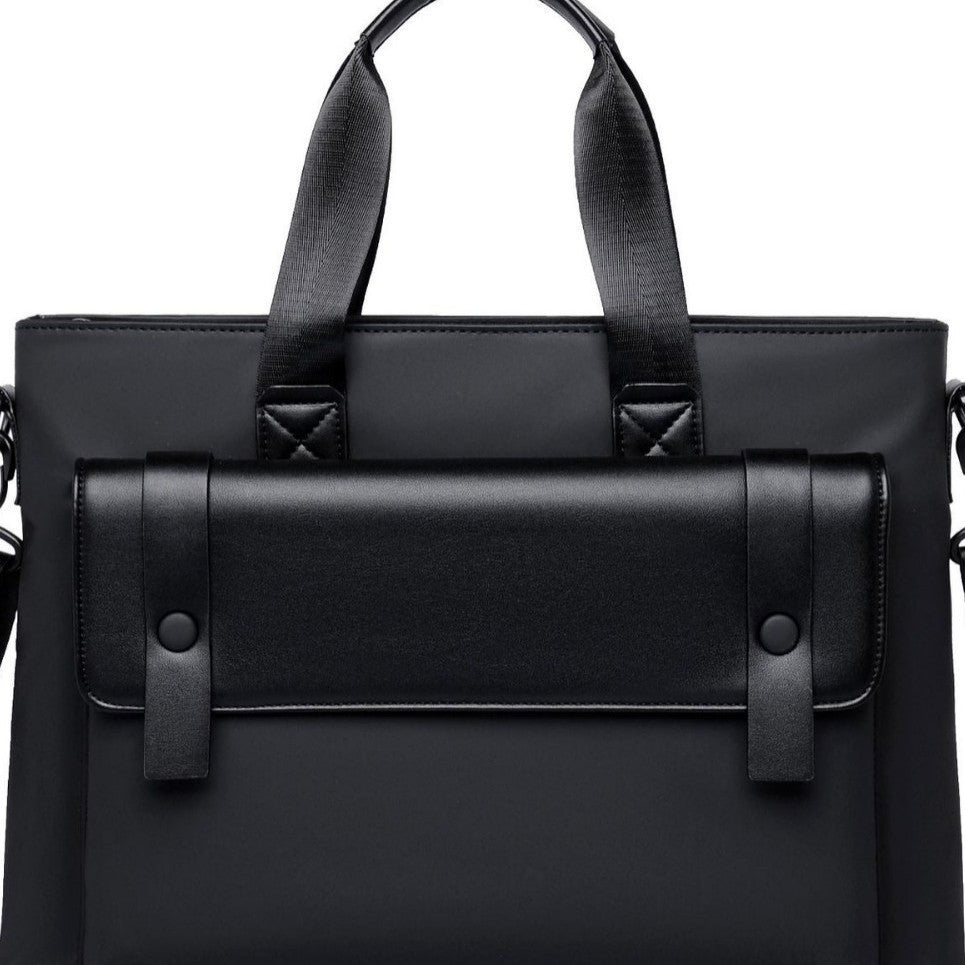 Lightweight Business Briefcase for Men | Water-Resistant Oxford Shoulder Bag | Large Capacity Laptop Messenger Bag for Professional Commuting