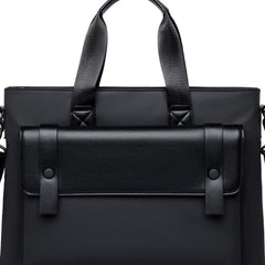 Lightweight Business Briefcase for Men | Water-Resistant Oxford Shoulder Bag | Large Capacity Laptop Messenger Bag for Professional Commuting