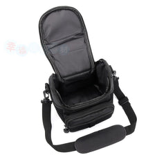 Compact Mirrorless & SLR Protective Shoulder Bag — Water-Resistant Photography Messenger — Portable Camera Case for Sony, Canon, Nikon, Fuji with Lens Storage