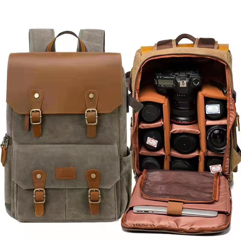 Professional High-Capacity Camera & Drone Backpack — Waterproof Anti-Theft Photography Bag for SLR/Mirrorless Systems and Laptops