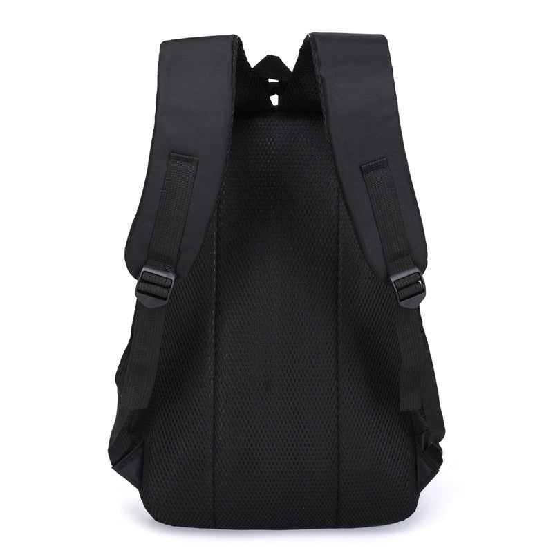 Premium Oxford Cloth Business Backpack - Large Capacity 15.6" Laptop Bag, Wear-Resistant Travel Daypack for College & High School Students