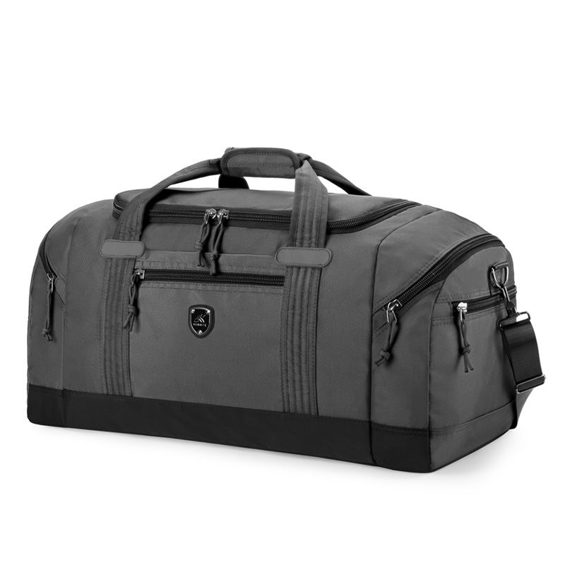 Large Capacity Travel Duffel Bag - Water-Resistant Weekend Carry-On with Shoulder Strap for Outdoor Travel and Storage