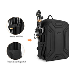 Professional Large Capacity Camera Backpack — Multi-Functional Drone and Laptop Bag — Water-Resistant Integrated Photography Pack for Outdoor Travel