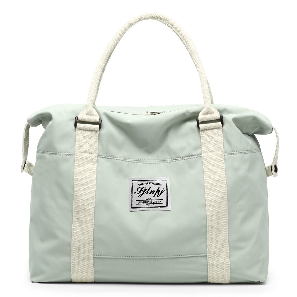 Water-Resistant Weekender Bag with Shoe Compartment - Large Capacity Travel Duffel for Business, Gym, and Maternity Hospital Stays