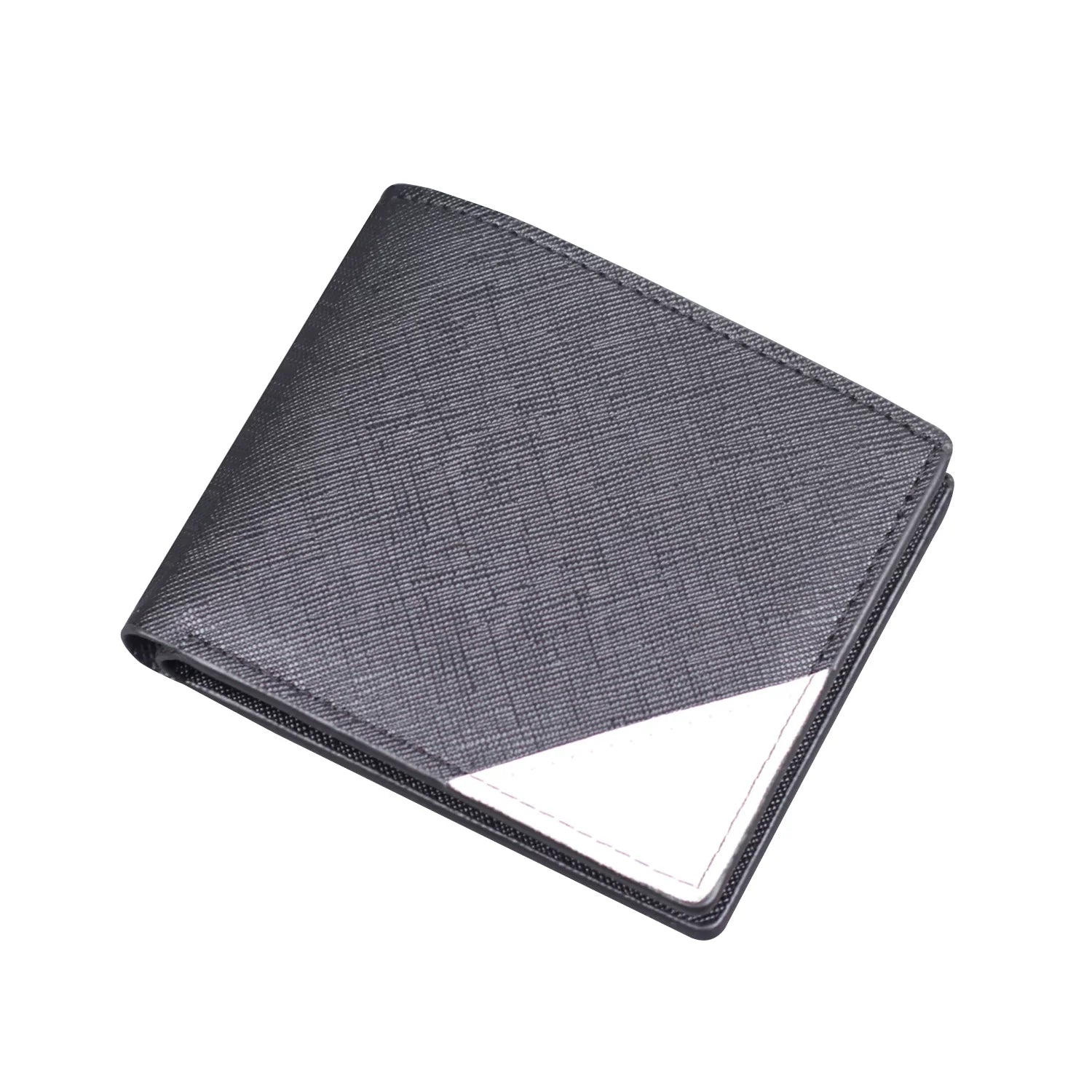 Men’s Retro Bifold Wallet - Slim Multi-Card Slot Business Billfold - Genuine Leather Texture Casual Purse for Professionals & Students