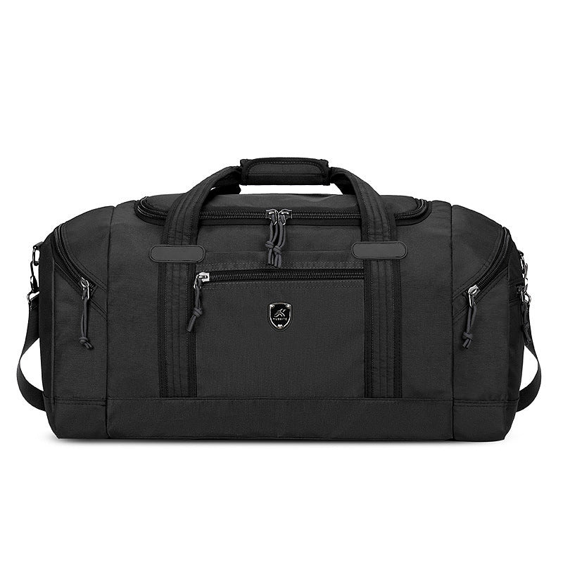 Large Capacity Travel Duffel Bag - Water-Resistant Weekend Carry-On with Shoulder Strap for Outdoor Travel and Storage