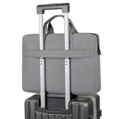 Professional 15.6" - 16" Laptop Briefcase — Large Capacity Business Shoulder Bag — Ready-to-Ship Standard Men's Work Bag for Office & Travel