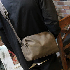 Large Capacity Canvas Messenger Bag - Urban Streetwear Sling for Students & Daily Commute